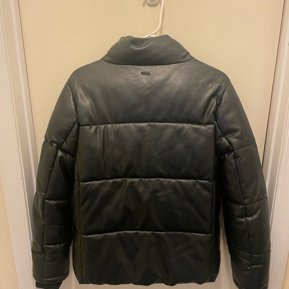 Marc New York faux leather puffer coat - Picture 2 of 4